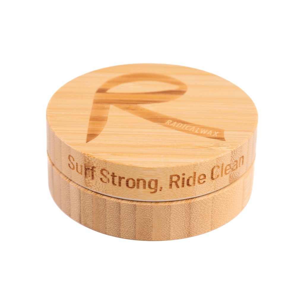 Rad Surf Wax Bamboo Tin