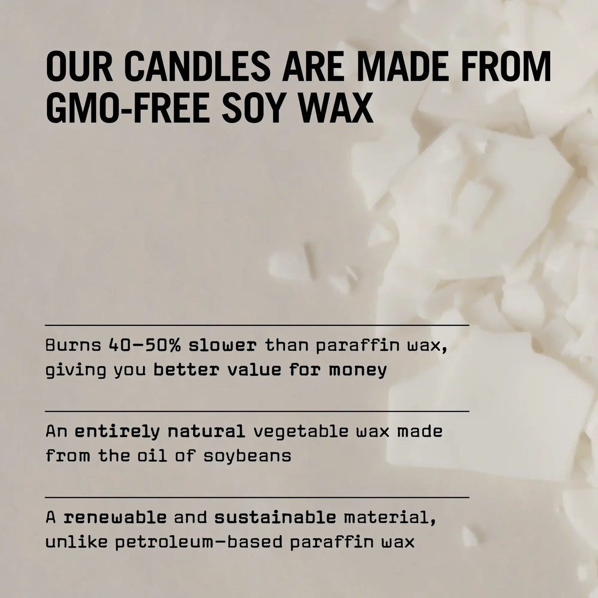 Mystice 250g Scented Soy Candle Refill