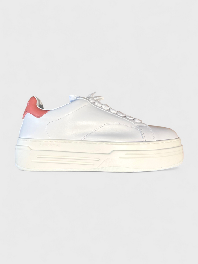 Baskets plateforme Lanvin DDB0 pour femme blanches