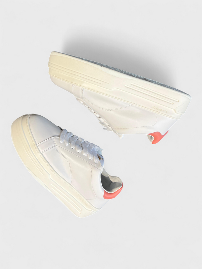 Baskets plateforme Lanvin DDB0 pour femme blanches