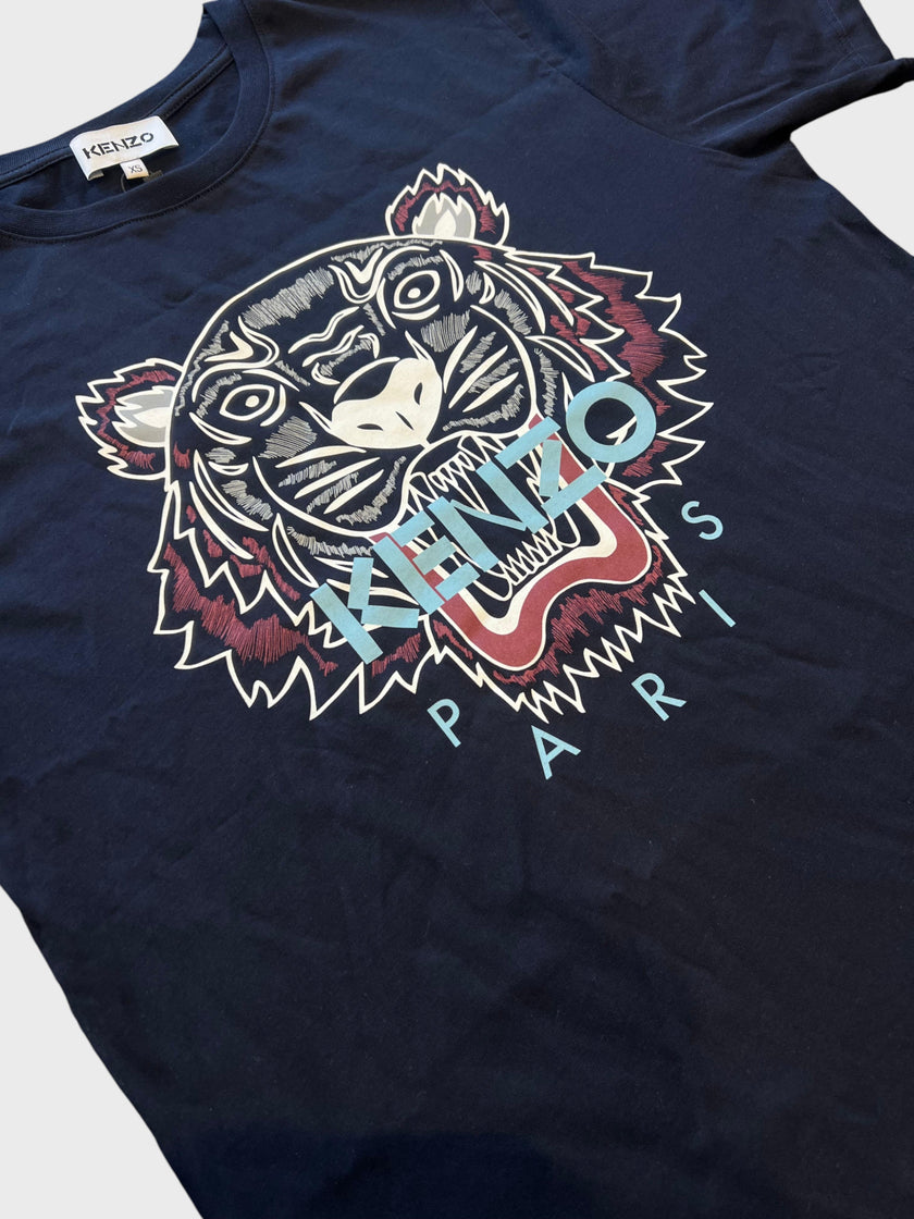 Kenzo Classic Tiger T Shirt Navy