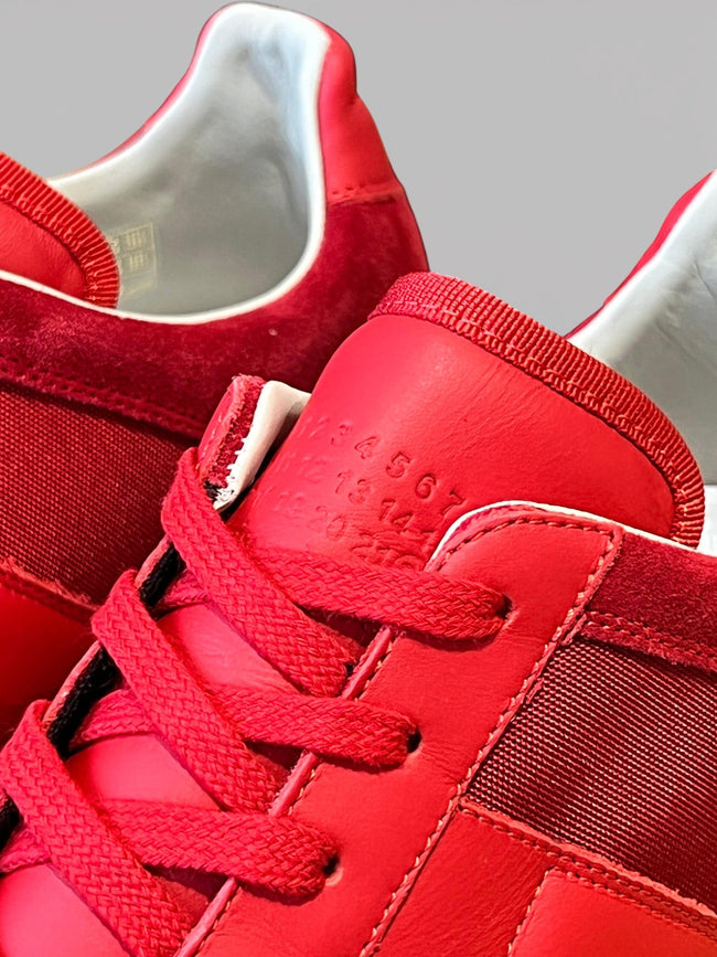Červené tenisky Maison Margiela MM6 Replica Runners