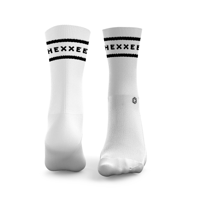 White 2Lines Padel Socks X3