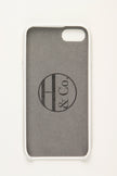 iPhone 7/8 Case, White Leather
