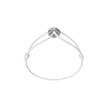 Mini Silver Soho Diamond Cord Bracelet