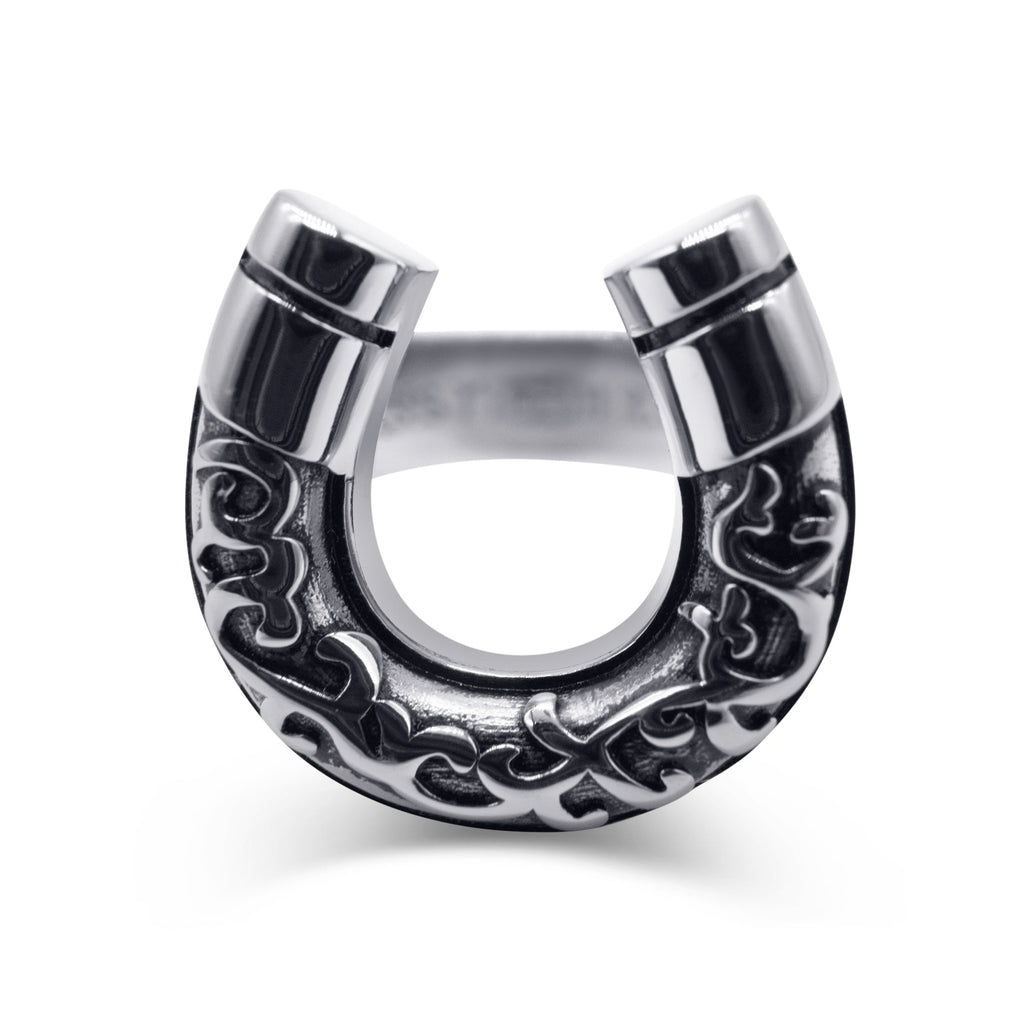 Lucky Charm Horseshoe Ring