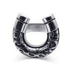 Lucky Charm Horseshoe Ring