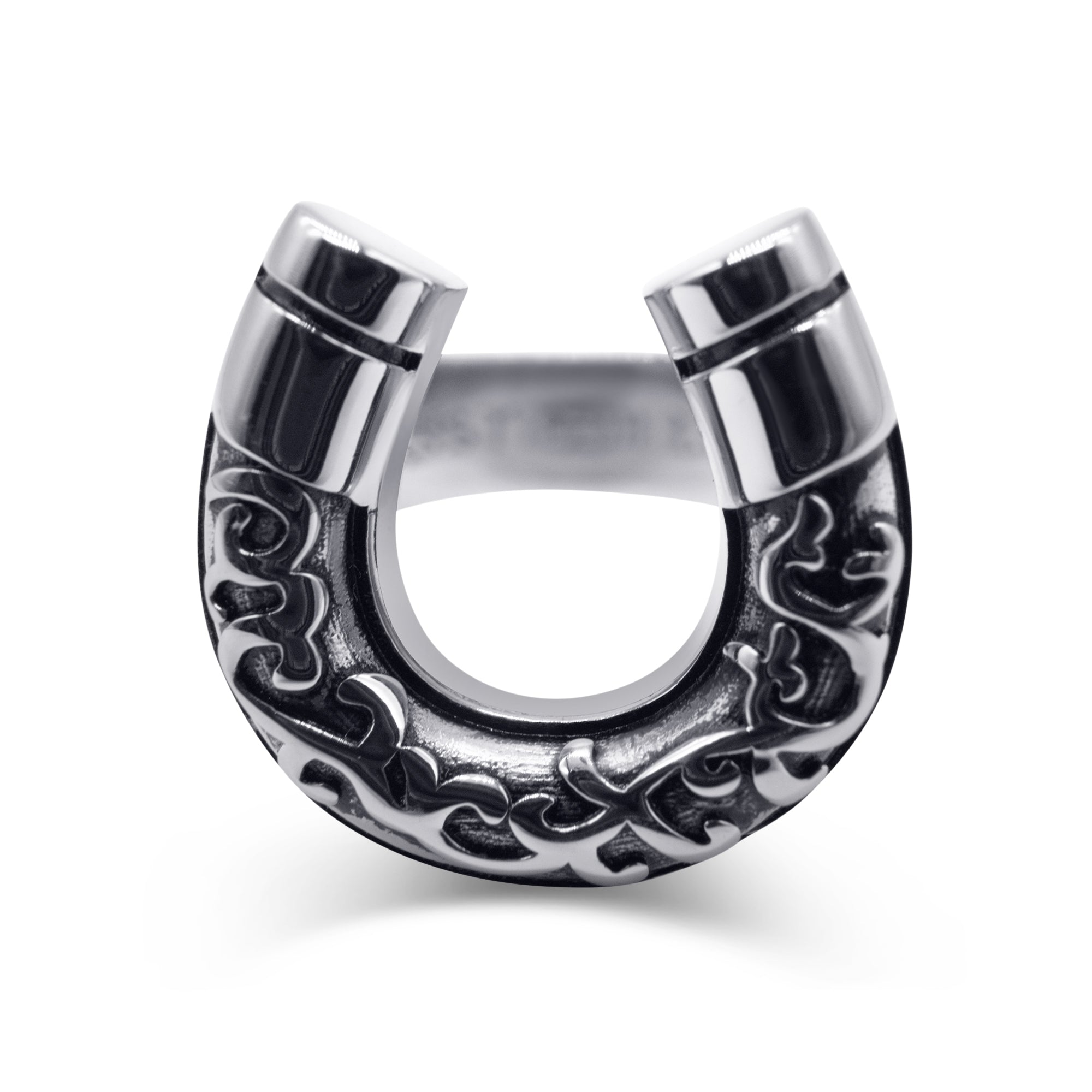Lucky Charm Horseshoe Ring