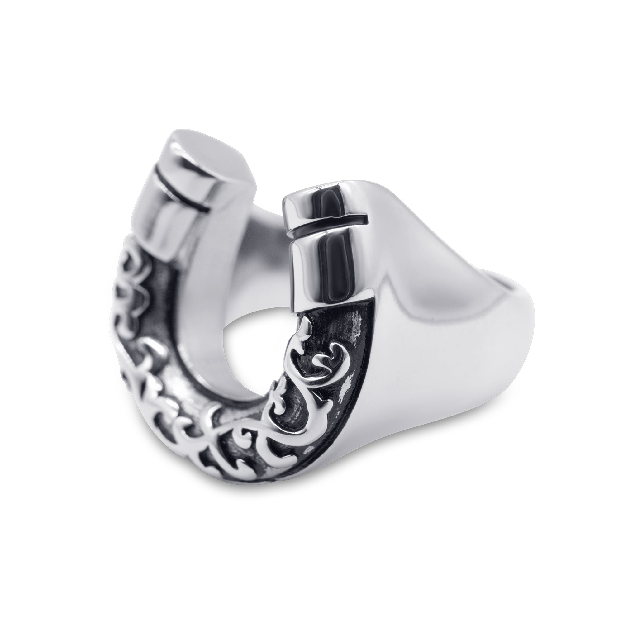 Lucky Charm Horseshoe Ring