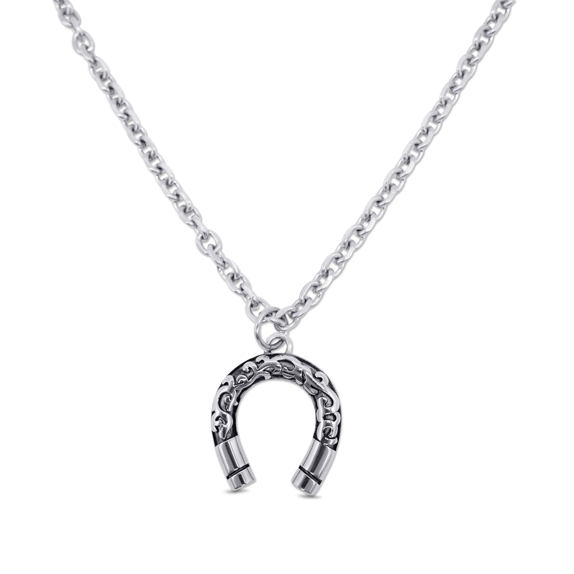 Lucky Charm Horseshoe Necklace