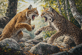 Wildcat Duel Blanket