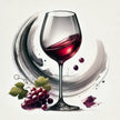 Wine Art Sophistication Canvas
