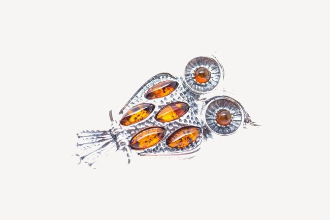 Wise Owl Brooch