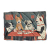 Canine Card Players Blanket