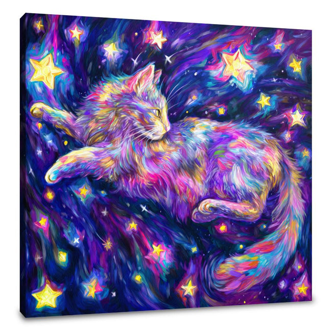 Cosmic Cat Canvas
