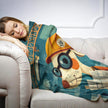 Worker Dog Construction Blanket