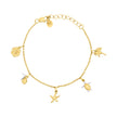 Laura Ashley Fashion Beach Charm Bracelet