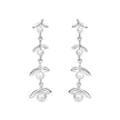 Laura Ashley Fashion Cottage Sprig Drop Earrings