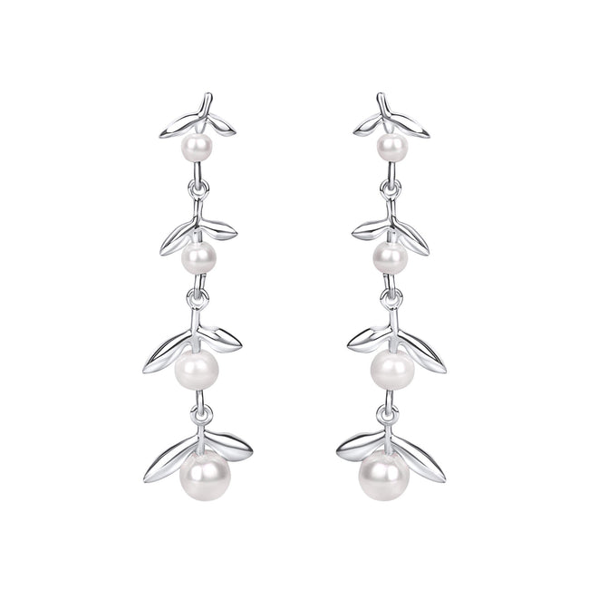 Laura Ashley Fashion Cottage Sprig Drop Earrings