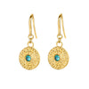 Laura Ashley Fashion Leaf Border Earrings