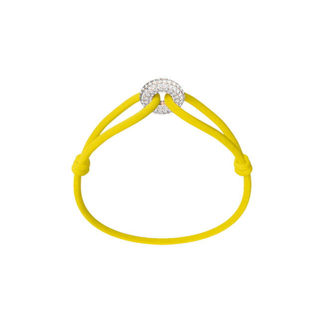 Rosen-Soho-Pavé-Kordelarmband