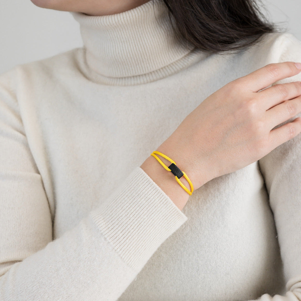 Carbon Regent Kordelarmband
