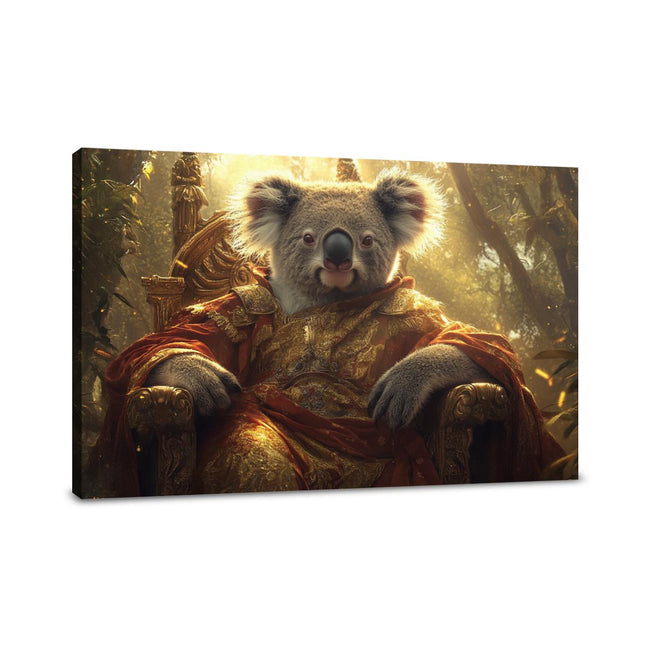 Twilight Majesty Koala Canvas