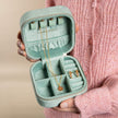 Joyero Bordado Elveden Plateado Laura Ashley