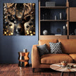 Enchanted Christmas Reindeer Canvas