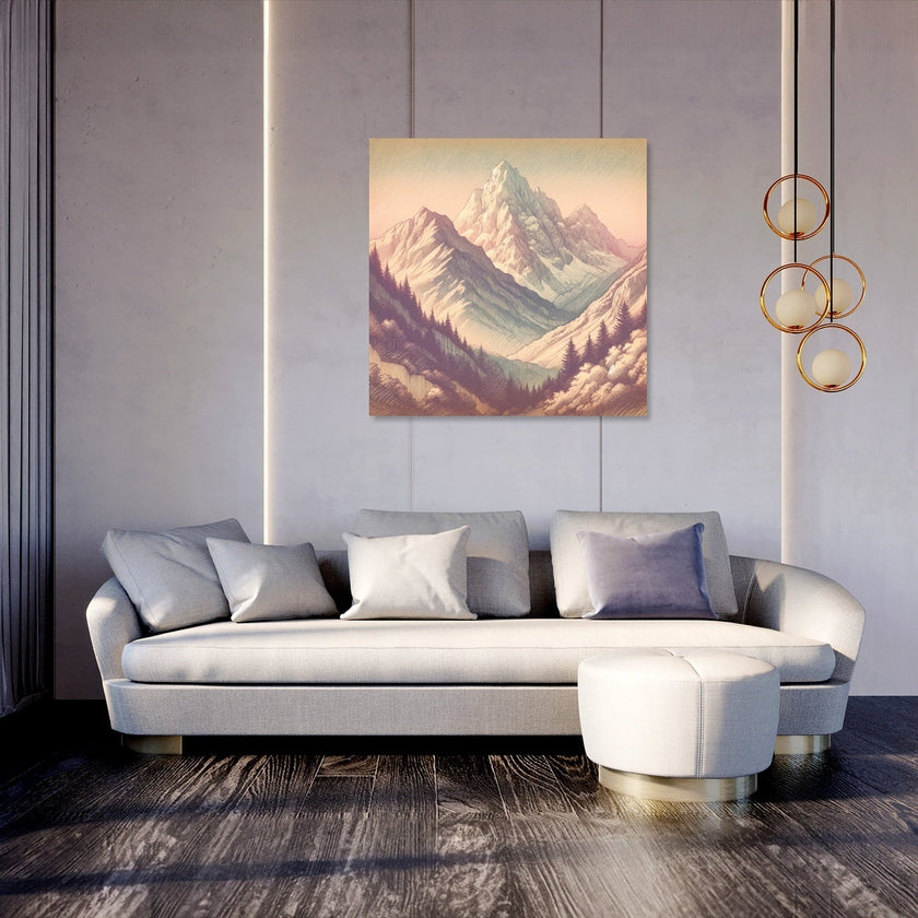 Triglav Dawn Canvas