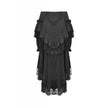Dark in Love Cordelia Gothic High-Low Layered Skort