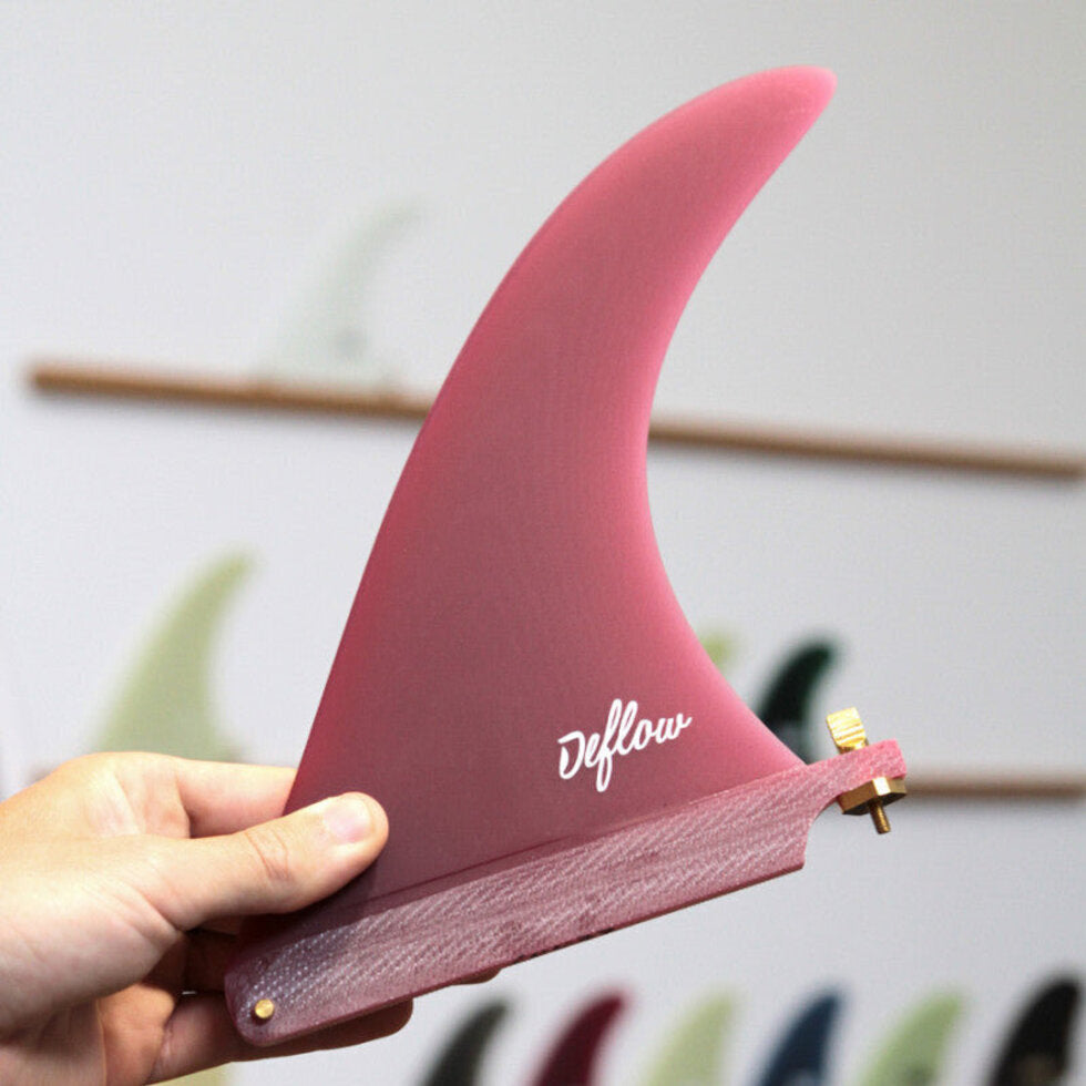 Deflow Mini Cream Longboard Finne