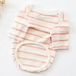 Water Ripple Towel Cotton T-shirt Dog Clothes