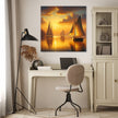 Lakeside Twilight Canvas