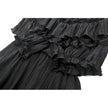 Dark in Love Cordelia Gothic High-Low Layered Skort
