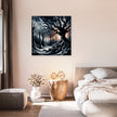 Gothic Twilight Forest Canvas