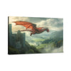 Welsh Dragon Serenity Canvas