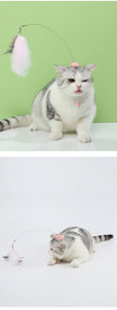 Pet Toy Head-mounted Cat Teaser