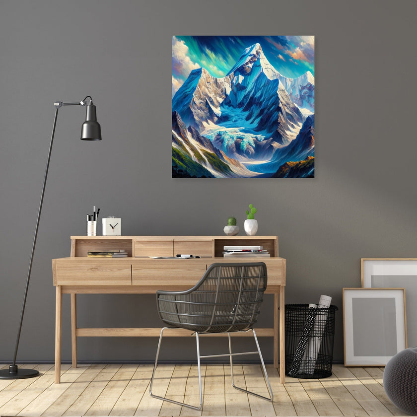 Ama Dablam Vivid Canvas