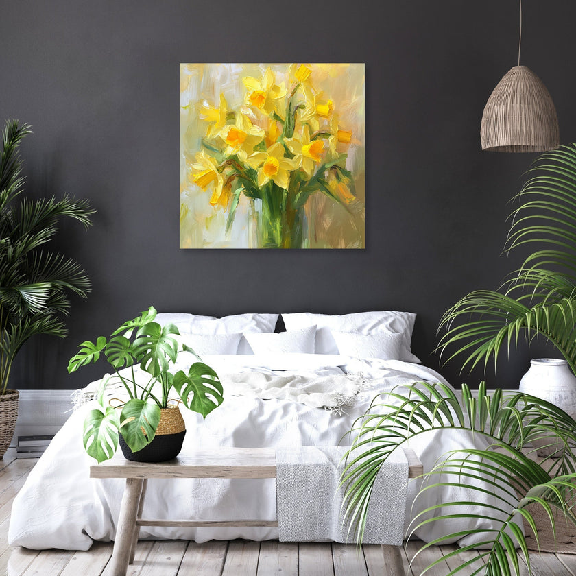 Daffodil Harmony Canvas