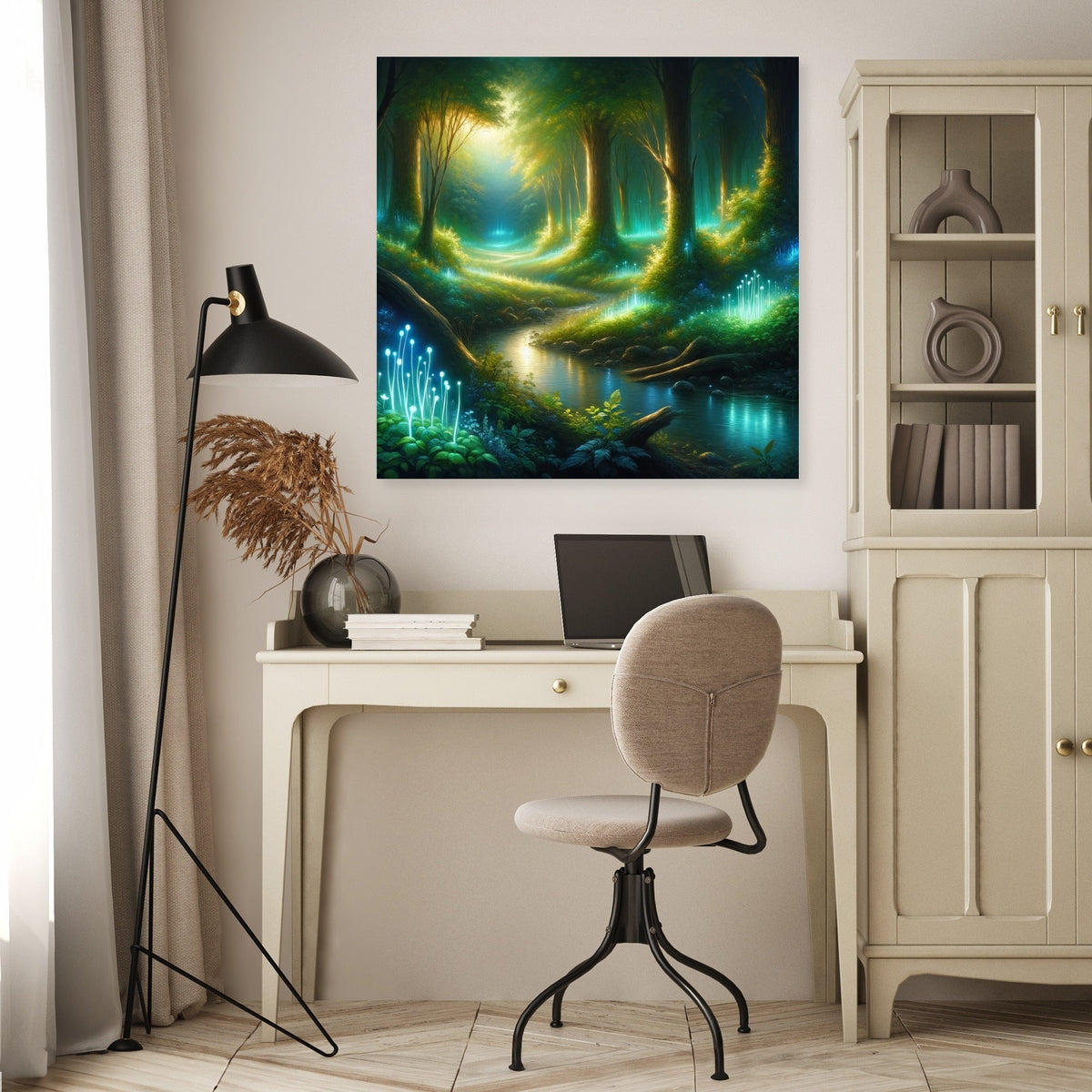 Enchanted Glade Forest Canvas