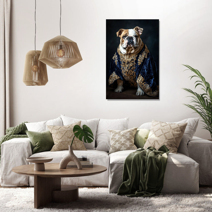 Royal Bulldog Canvas