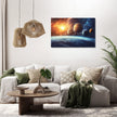 Planetary Elegance Canvas