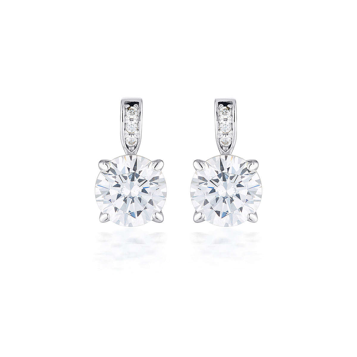 SIMONETTA STUD EARRINGS SILVER
