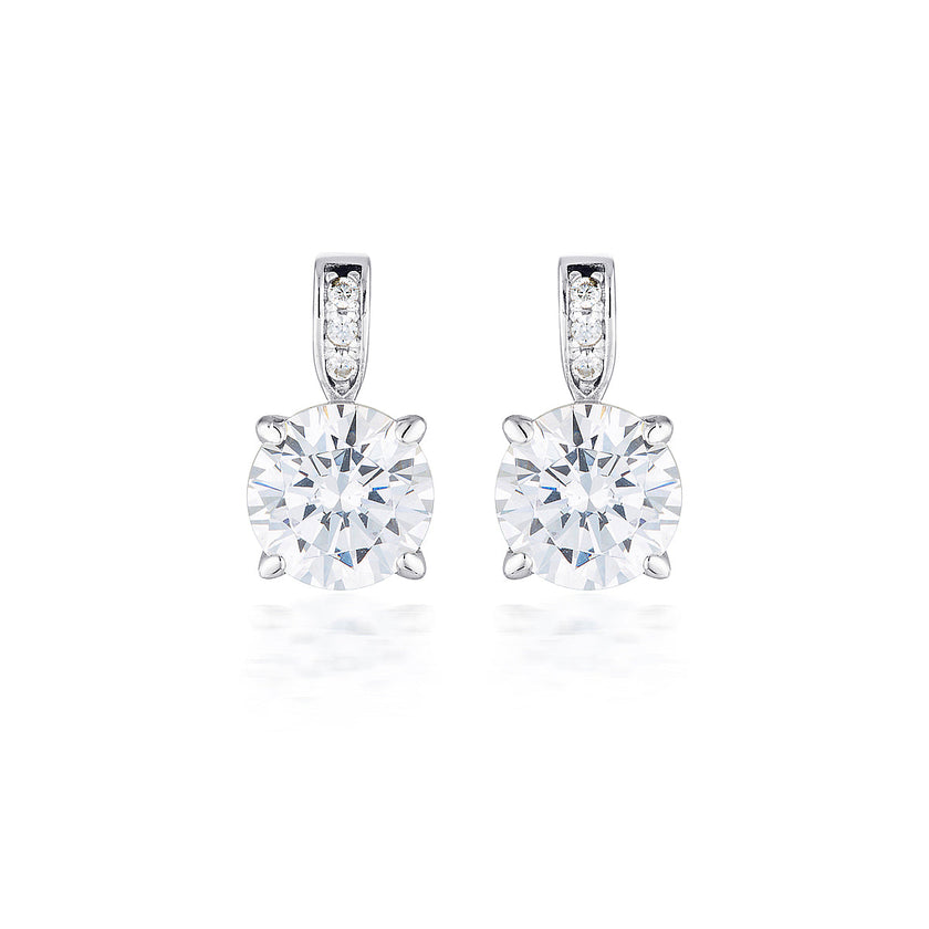 SIMONETTA STUD EARRINGS SILVER