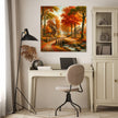 Autumn Lane Canvas