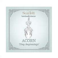 Tiny Acorn Silver Charm
