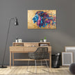 Lion's Sunset Canvas