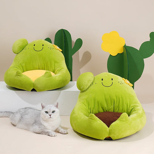 Cat Litter Pet Supplies Semi-closed And Washable To Keep Warm And Comfortable