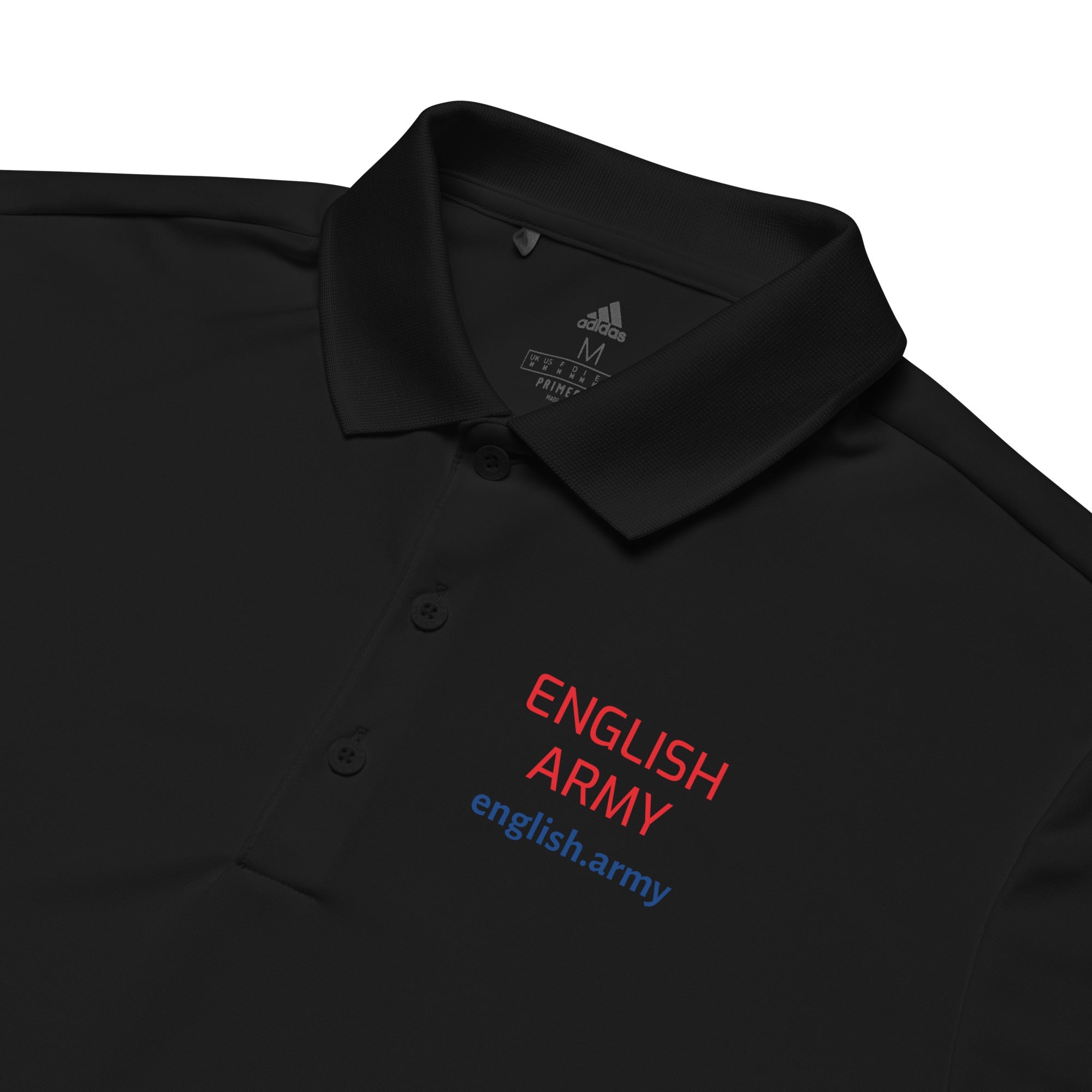 ENGLISH ARMY - Adidas Premium Polo Shirt
